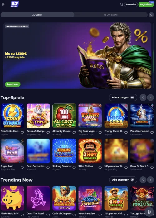 Spellen B7 Casino